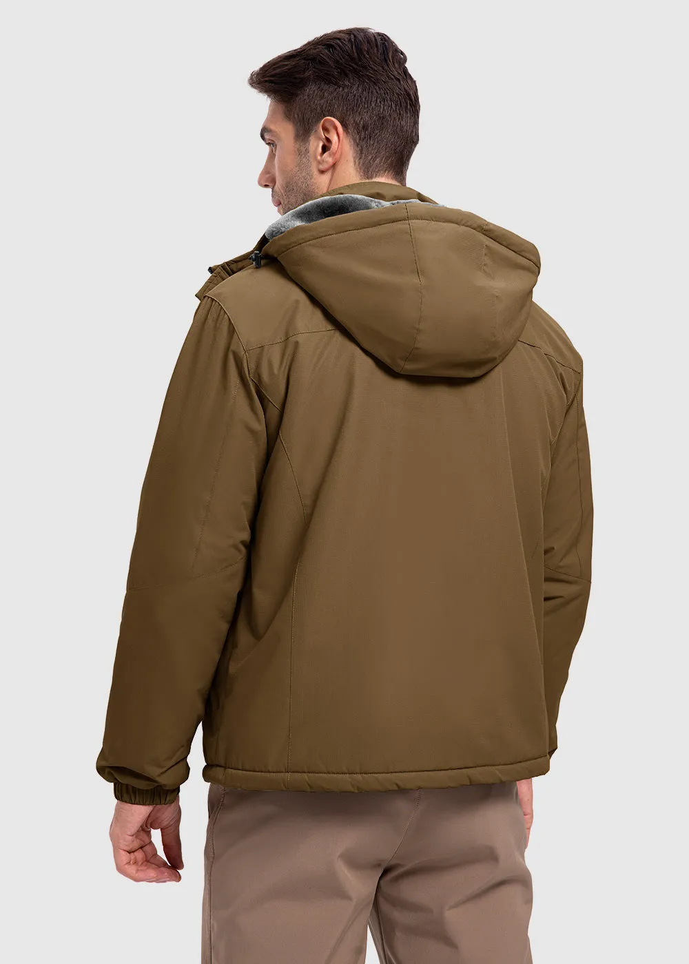 Men's Parka Shell Insulated Snow Ski Jacket