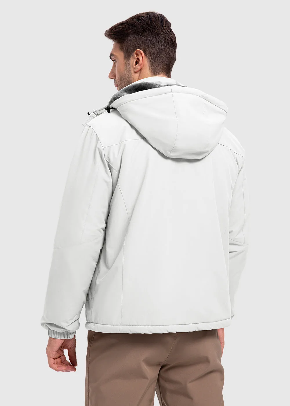 Men's Parka Shell Insulated Snow Ski Jacket