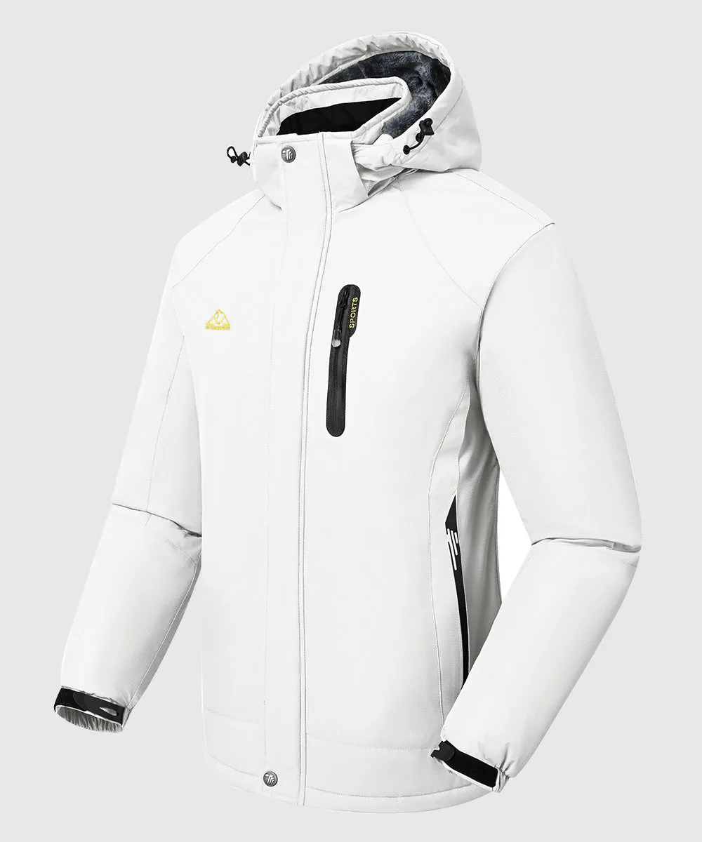 Men's Parka Shell Insulated Snow Ski Jacket