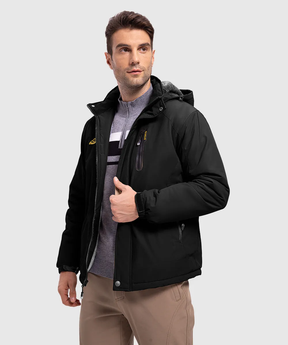 Men's Parka Shell Insulated Snow Ski Jacket