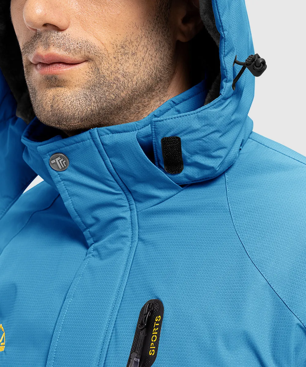 Men's Parka Shell Insulated Snow Ski Jacket