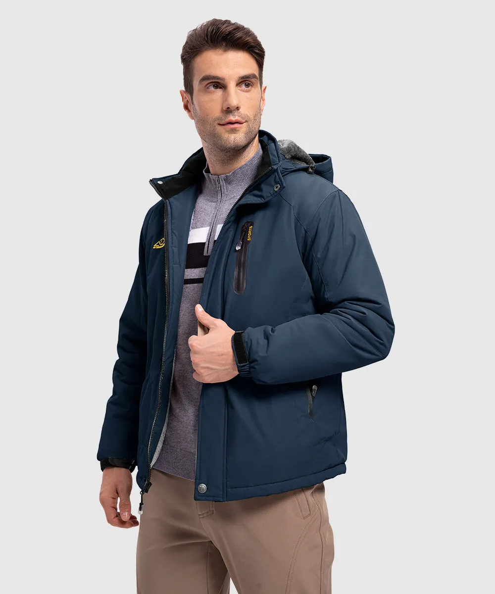 Men's Parka Shell Insulated Snow Ski Jacket