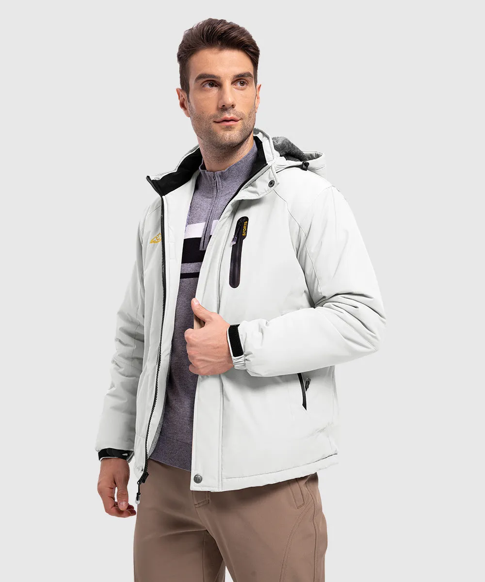 Men's Parka Shell Insulated Snow Ski Jacket