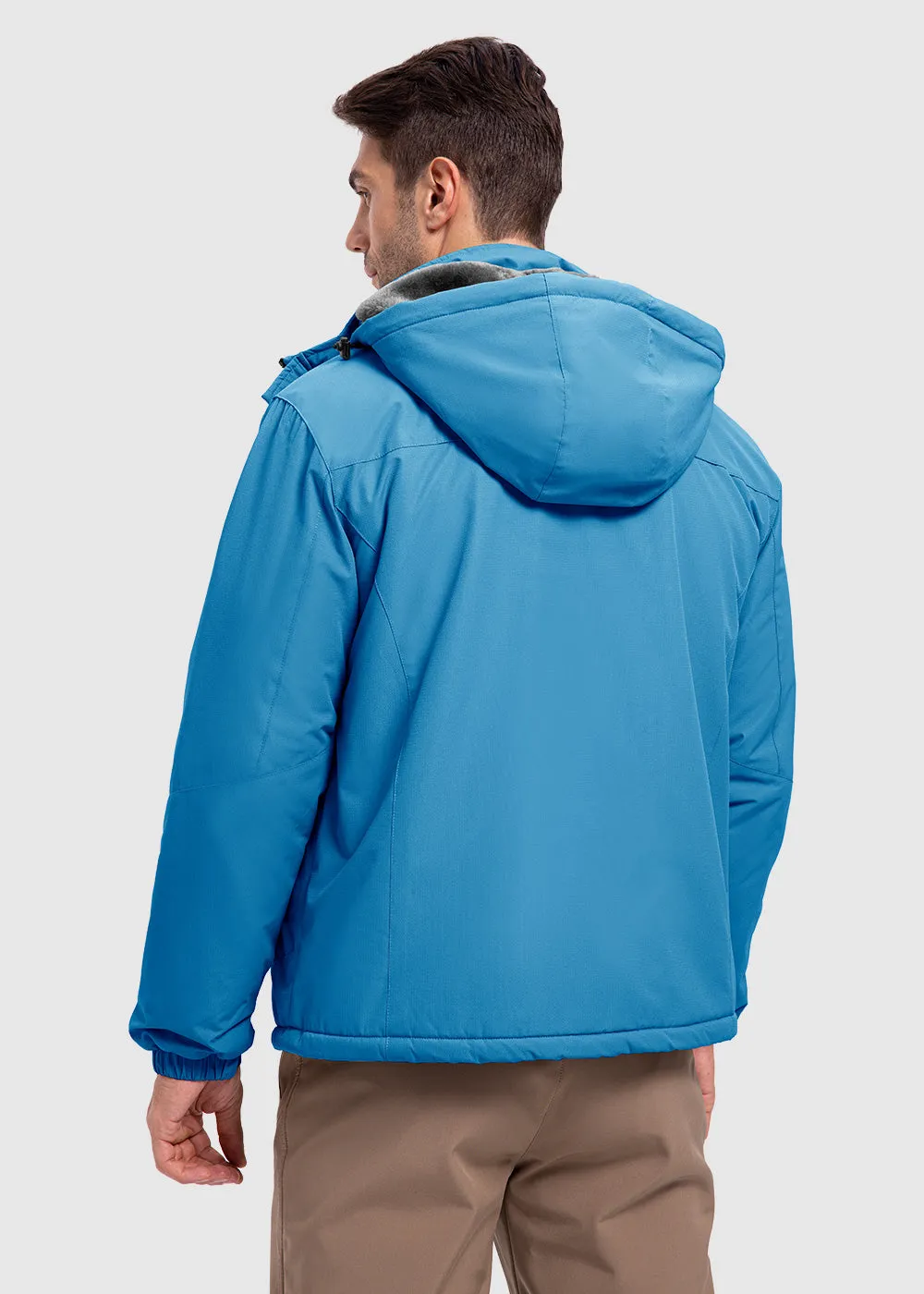 Men's Parka Shell Insulated Snow Ski Jacket