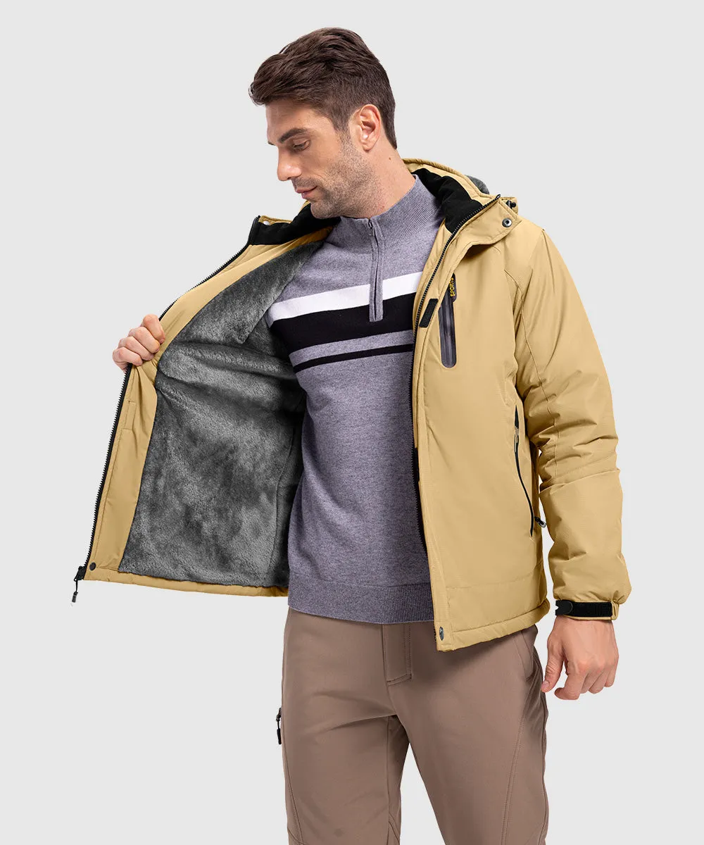 Men's Parka Shell Insulated Snow Ski Jacket