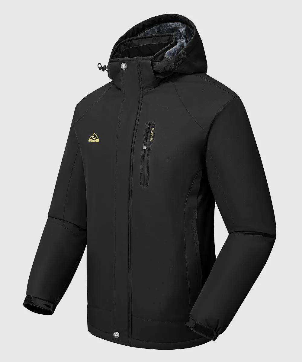 Men's Parka Shell Insulated Snow Ski Jacket