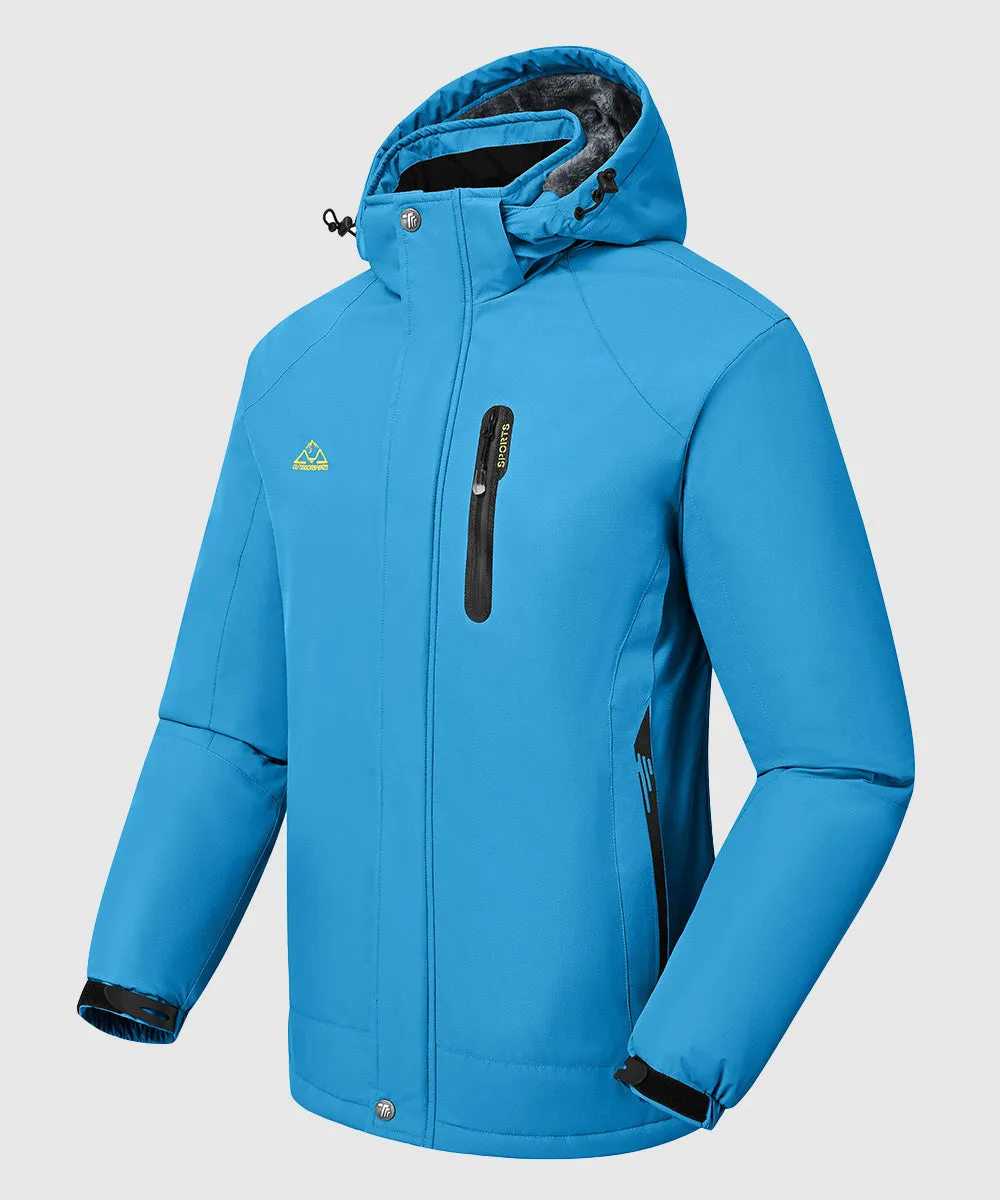 Men's Parka Shell Insulated Snow Ski Jacket