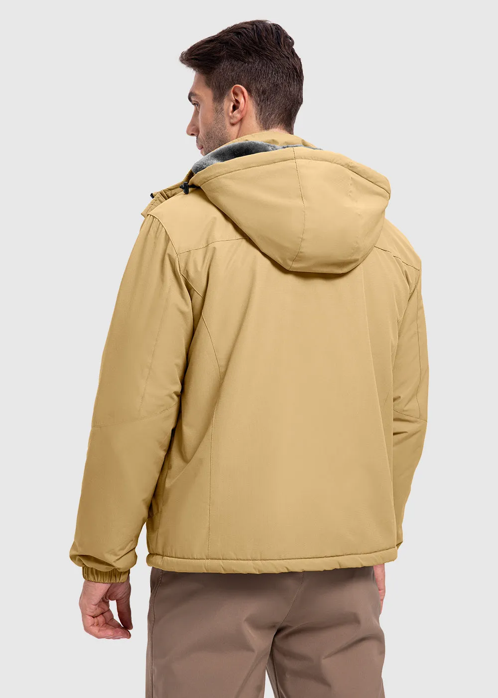 Men's Parka Shell Insulated Snow Ski Jacket