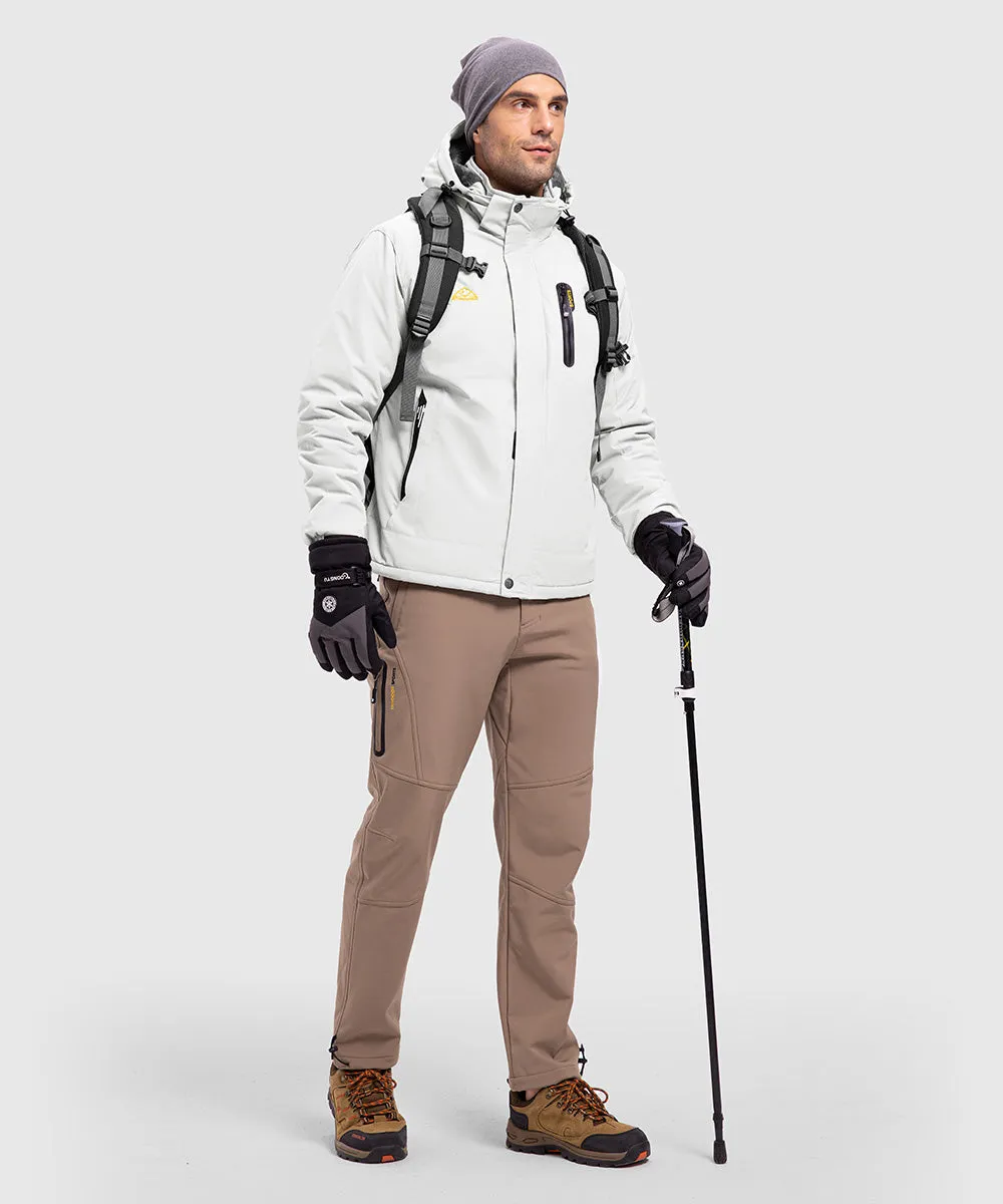 Men's Parka Shell Insulated Snow Ski Jacket