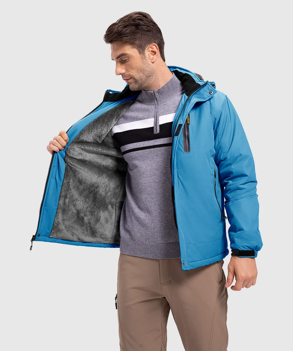 Men's Parka Shell Insulated Snow Ski Jacket