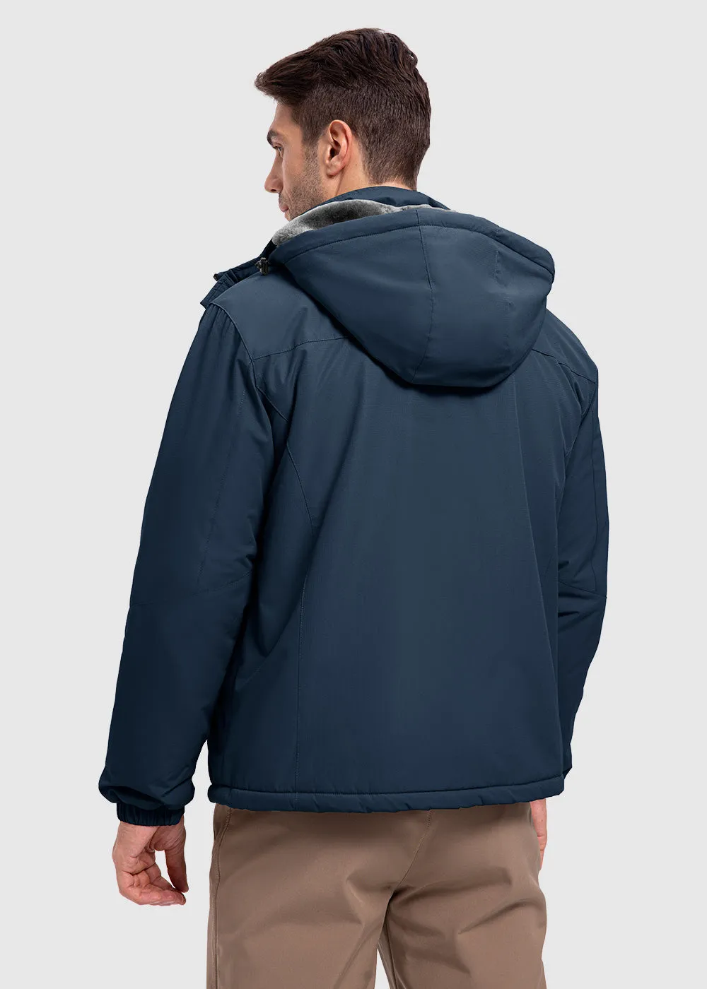 Men's Parka Shell Insulated Snow Ski Jacket