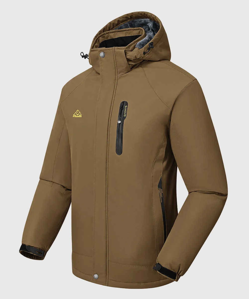 Men's Parka Shell Insulated Snow Ski Jacket