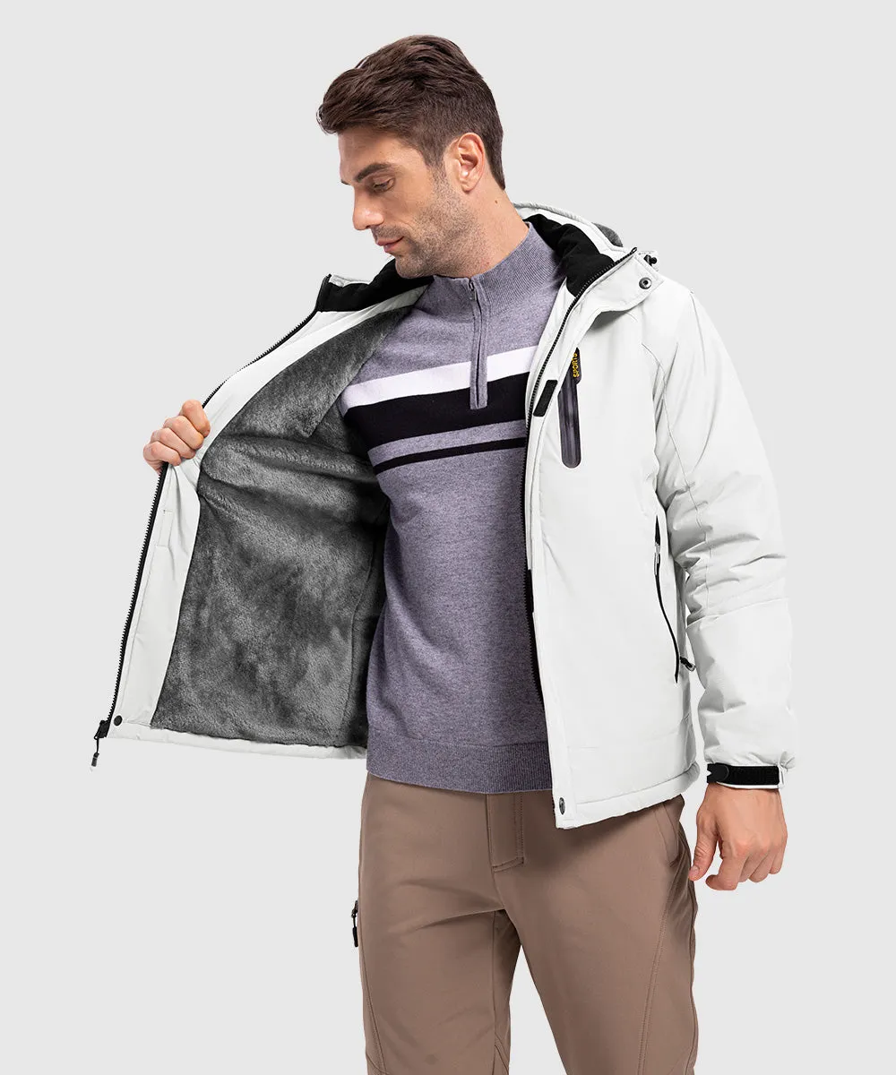 Men's Parka Shell Insulated Snow Ski Jacket