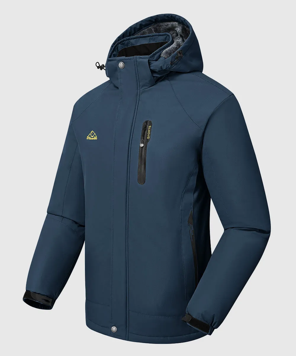 Men's Parka Shell Insulated Snow Ski Jacket