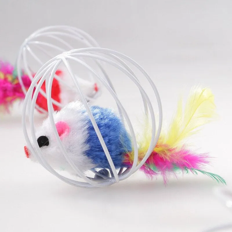 Mice Ball Cage Toy