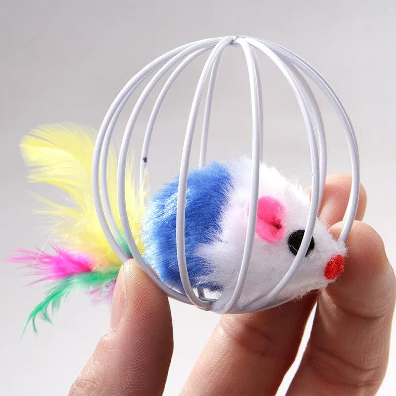 Mice Ball Cage Toy