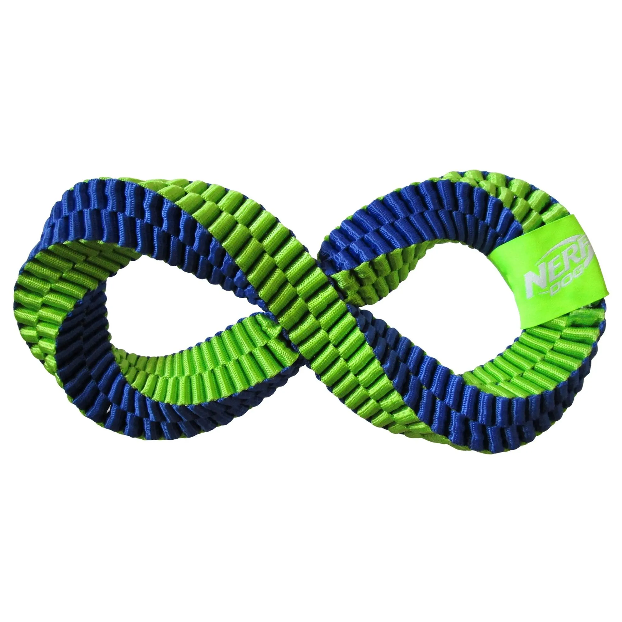 Nerf Dog Hand Braided Twisted Infinity Tug