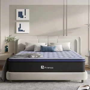 New CoolRest 10-Inch Hybrid Queen Mattress with Pocket Innerspring & Motion Isolation