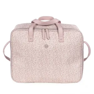 Pasito a Pasito Flower Mellow Pink Travel Holiday and Maternity Bag