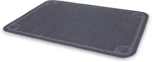 Petmate Litter Catcher Mat Extra Large, Grey, Model:22990 47x32x0.25 Inch (Pack of 1)