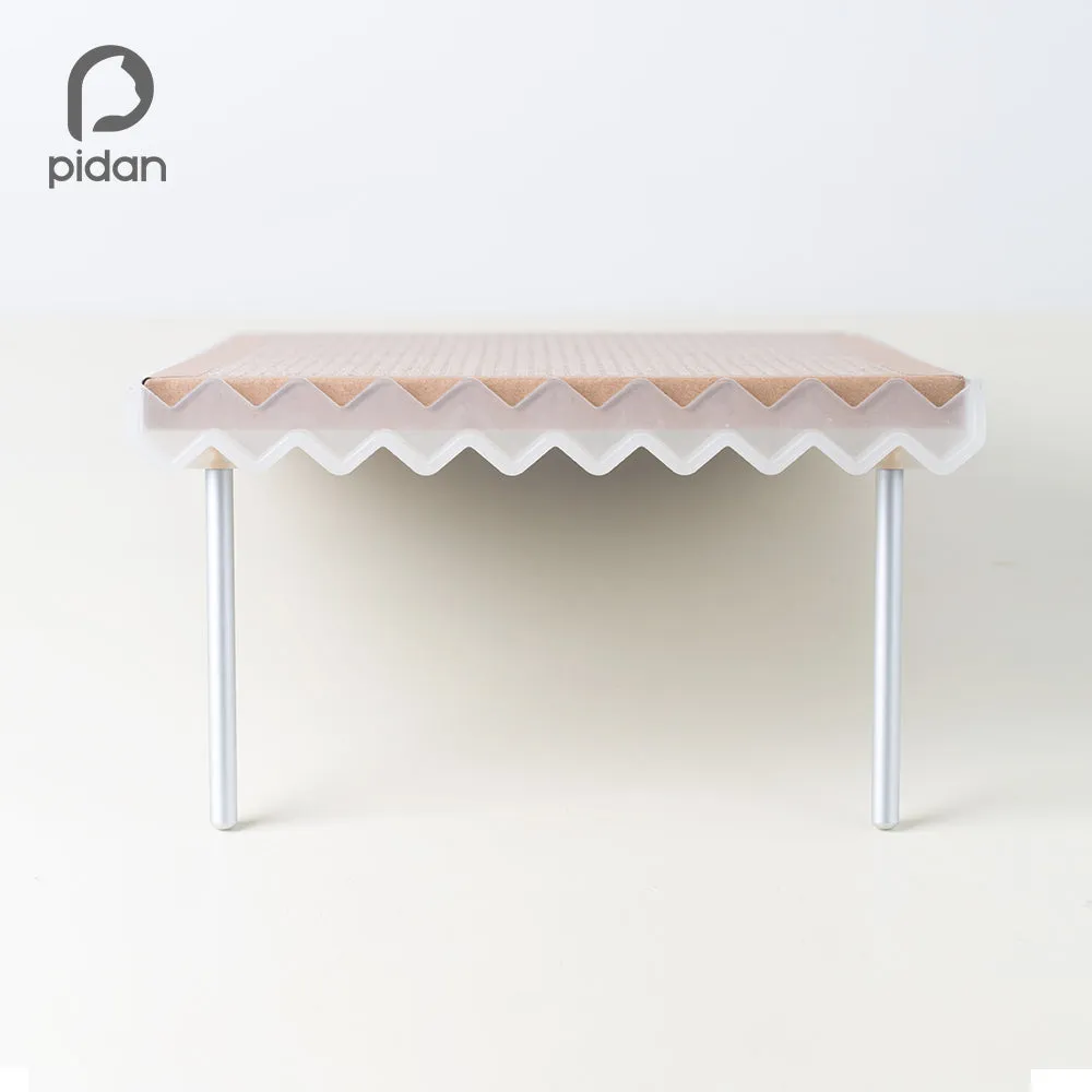 Pidan Kitten Cat Scratcher Pet Claw Scratching Board Comfortable Bed Wave Pattern Ramp