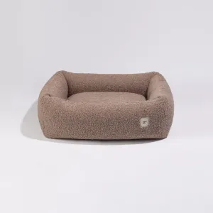 PillowVilla Faux Fur Dog Bed LOUNGE