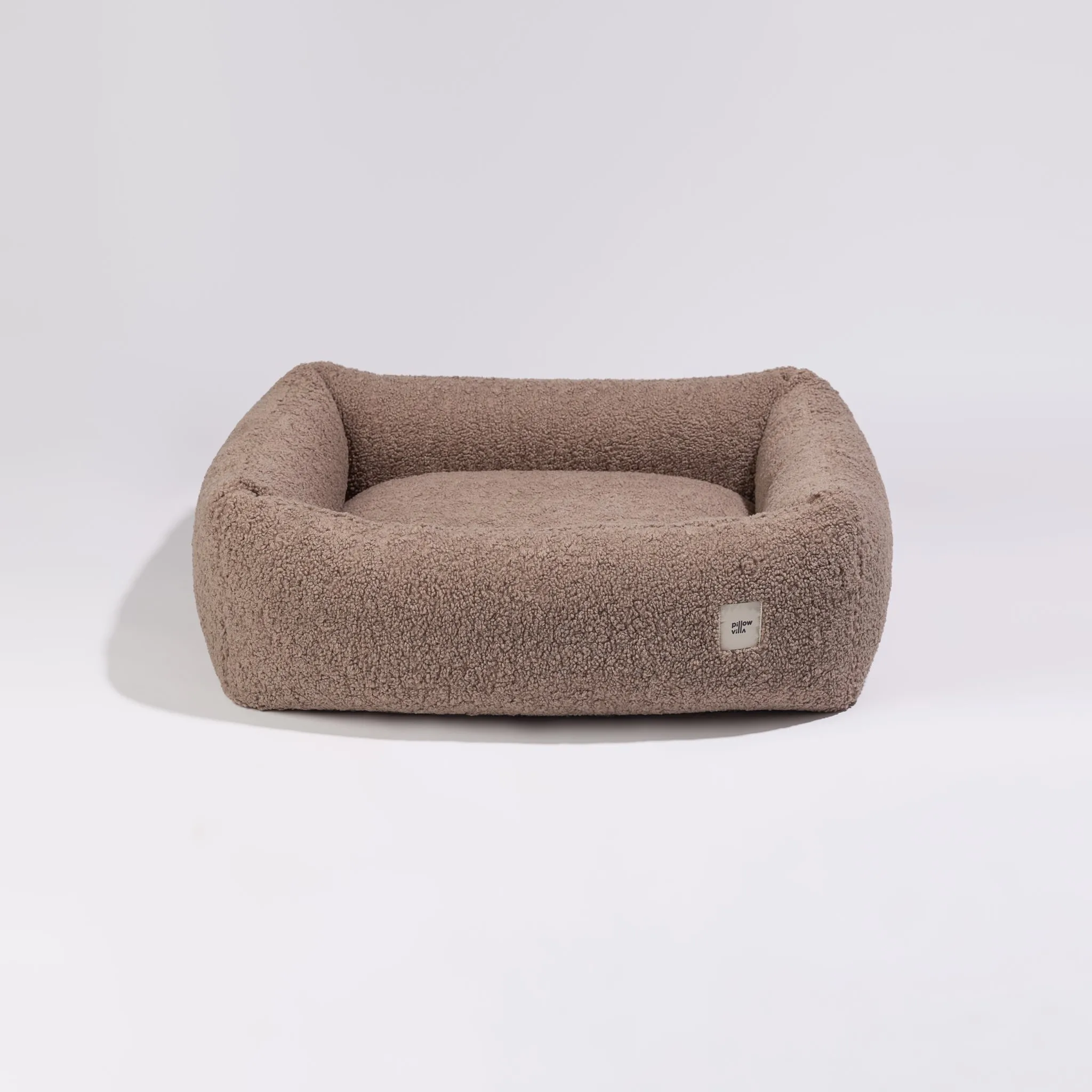 PillowVilla Faux Fur Dog Bed LOUNGE