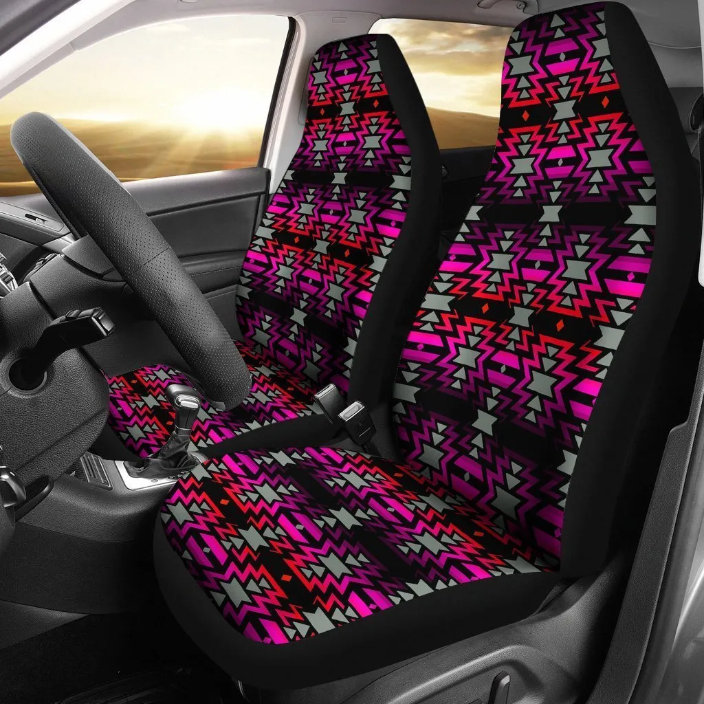 Pink Aztec Native American Universal Fit Car Seat Covers