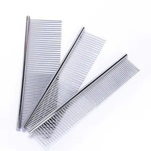 Premium Stainless Steel Dematting Comb for Dogs and Cats