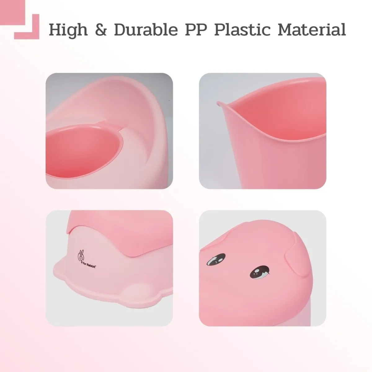 R for Rabbit Puppy- Pink