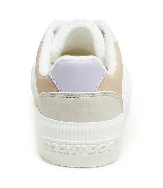 Rocket Dog Womens Cheery Colour Block Trainers - White