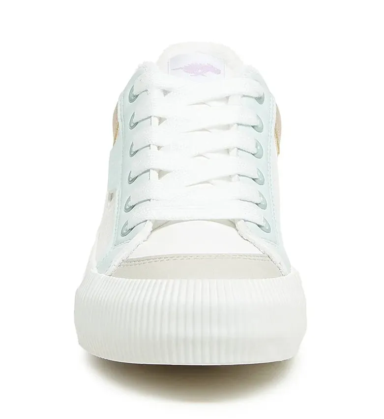 Rocket Dog Womens Cheery Colour Block Trainers - White