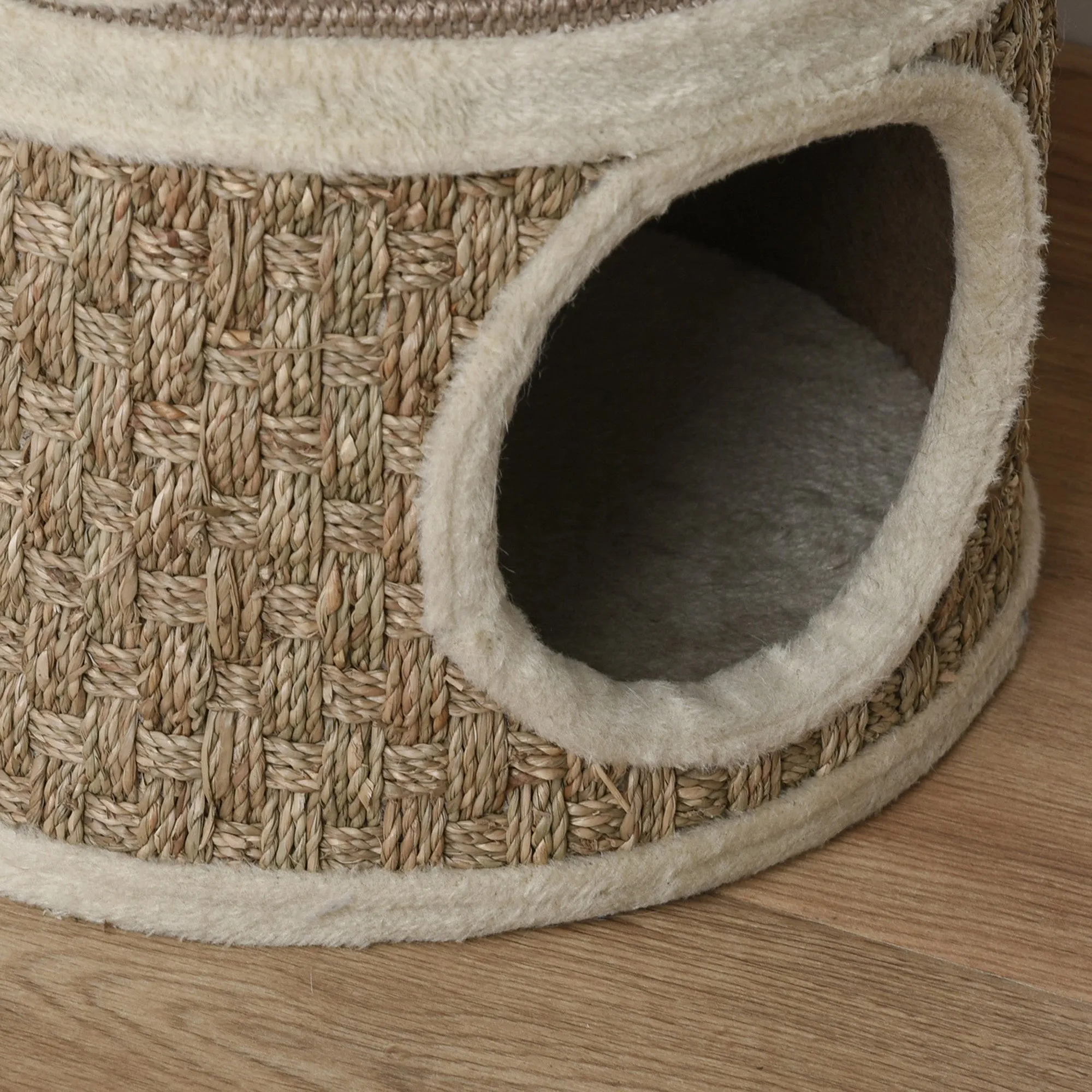 Scratching Barrel Cat Tower