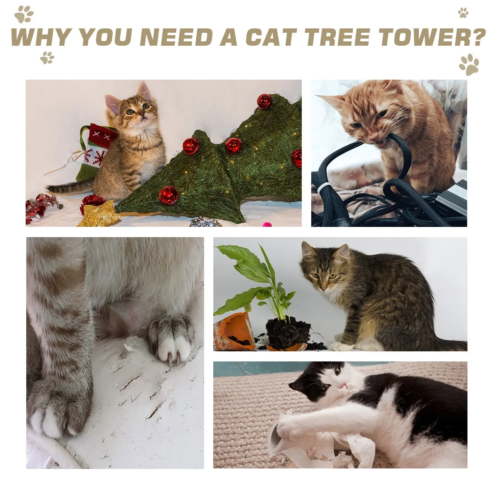 Scratching Barrel Cat Tower