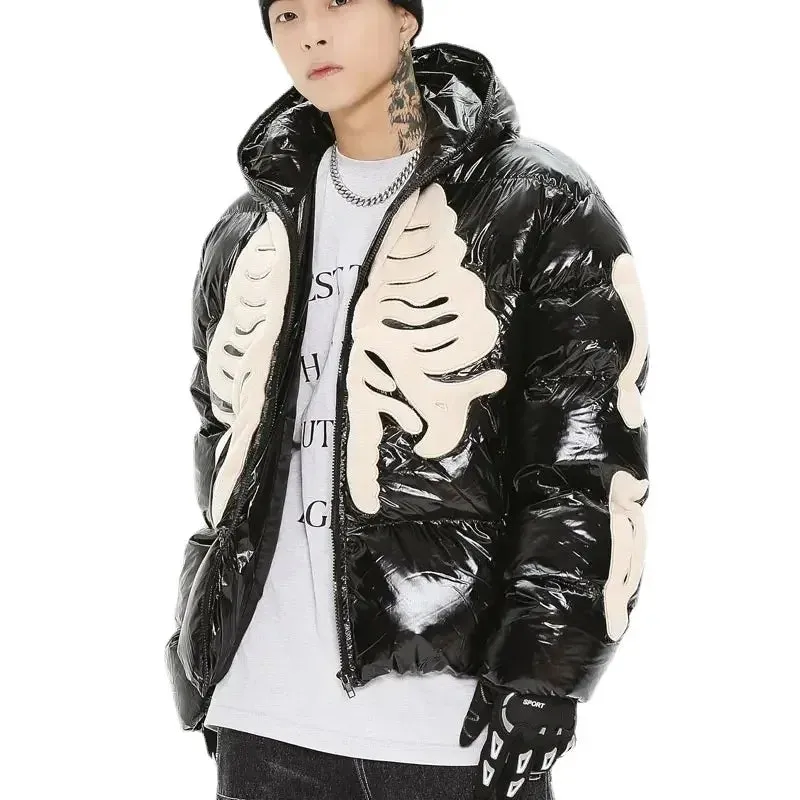 Skeleton Windproof Padded Coats
