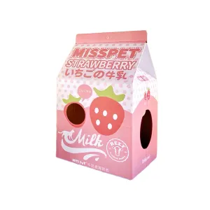 Strawberry Milk Box Cat Scratcher Nest