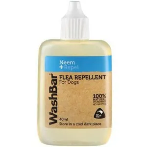 WashBar Natural Flea Repellent For Dogs 40ml