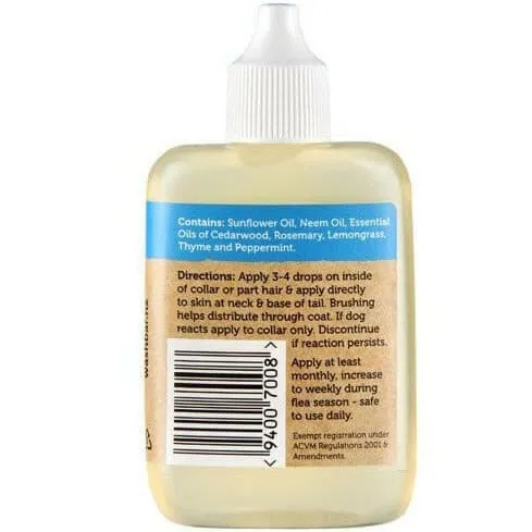 WashBar Natural Flea Repellent For Dogs 40ml