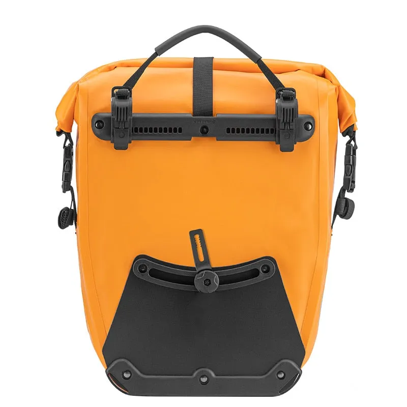 Waterproof Bike Bag 25L Travel Cycling Bag Basket Bicycle Rear Rack Tail Seat Bicycle Bags