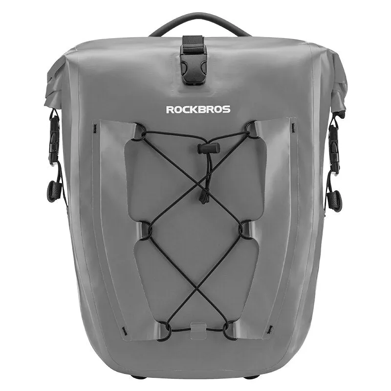 Waterproof Bike Bag 25L Travel Cycling Bag Basket Bicycle Rear Rack Tail Seat Bicycle Bags