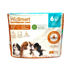 WizSmart -  Heavyweight Dog Pads (6 cups)