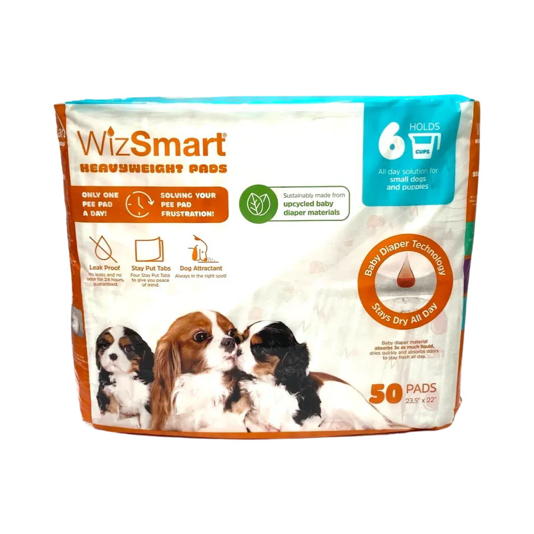 WizSmart -  Heavyweight Dog Pads (6 cups)